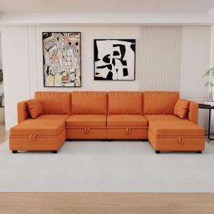 Modular Storage Sectional Sofa