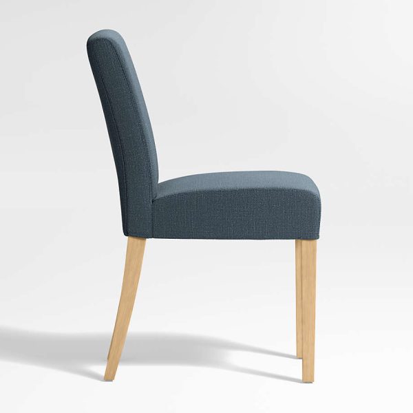 EXCLUSIVE BEST VALUE Lowe Navy Upholstered Dining Chair